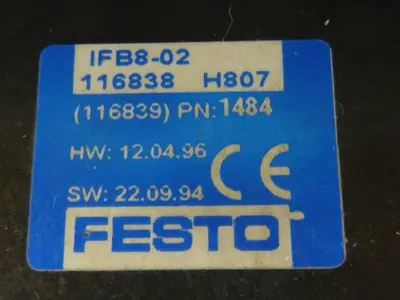 USED FESTO IFB8-02