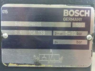 USED BOSCH 0 811 104 133