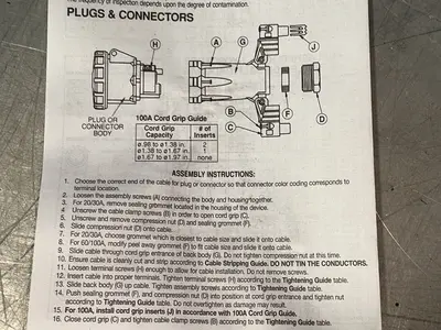 Used PASS & SEYMOUR LEGRAND PS460P9W Bus Bars & Plugs Ohio US | HGR 24 #1489740