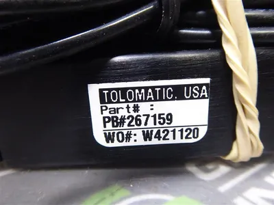 Tol-O-Matic PB#267159 Dual Rod Pneumatic Guided Cylinder PB208 SK10 LB TM2 New