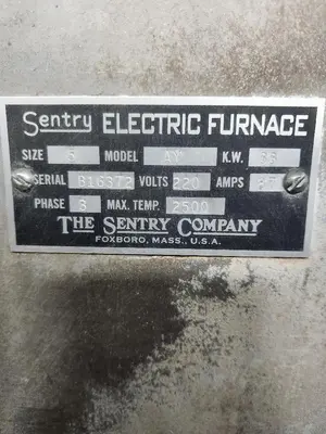 Used SENTRY AY Furnaces Kentucky US | Aucto #578105