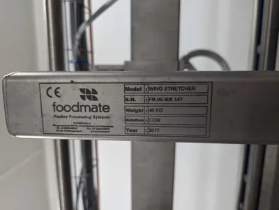 USED 2017 Foodmate Poultry Cut-Up System
