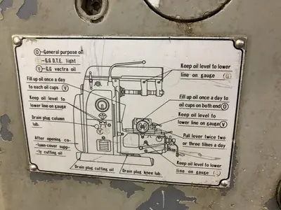 NO. 2 HITACHI MODEL #2ML HORIZONTAL MILL: STOCK #18813