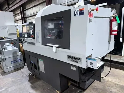 2018 TSUGAMI S206 Swiss Type Automatic Screw Machines | Midstate Machinery (3)