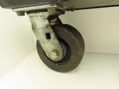 Lincoln Electric Powerwave Front Caster Wheels With Brackets For Welder Lot of 2