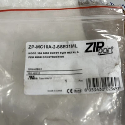 NEW Zip Port ZP-MC10A-2-STE21ML,SSE21ML