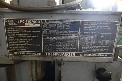 1985 Maschinen Wagner LPC 110/400 Saws | MD Equipment Services LLC (11)