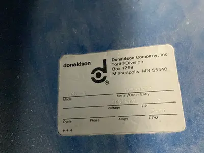 Used DONALDSON TORIT ECB1 Dust Collectors Ohio US | HGR 24 #1405025
