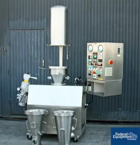 Used Glatt Glatt GPCG 1 Fluid Bed Dryer Granulator, S/S Fluid Bed Dryers Ohio US | Federal Equipment Company #127764