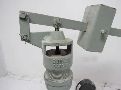 Buhler BCS817C SMC 3A Counterweight Pressure Relief Valve Superchek 4"