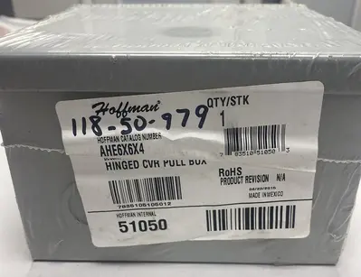 New | in-Stock HOFFMAN AHE6X6X4 Miscellaneous Equipment (Electrical & Power) Ohio US | Surplus Asset Holdings #1243417