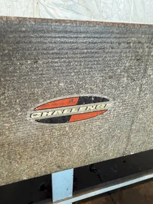 48" X 96" X 10" GRANITE SURFACE PLATE W/ STAND. STOCK # 0880925.