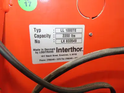 Used INTERRTHOR _UNKNOWN_ Pallet Lifters Indiana US | Arrow Industrial #795279