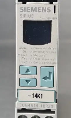 Siemens 3UG4614-1BR20 Digital Monitoring Relay Loc3B36
