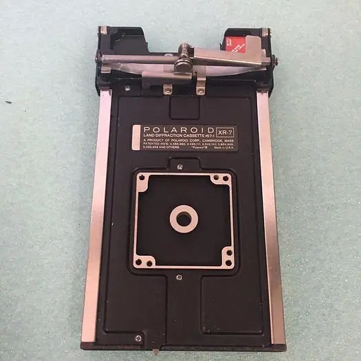 POLAROID XR-7 Land diffraction casette