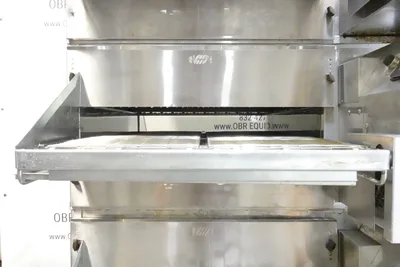 2019 MIDDLEBY MARSHALL TRIPLE STACK PROPANE GAS SPLIT BELT PIZZA CONVEYOR OVEN MODEL PS638G
