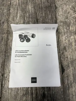 STAHL 8018/311 PTB 02 ATEX 2129 X Pushbutton Switches | ESS Industrial Equipment Sales (4)