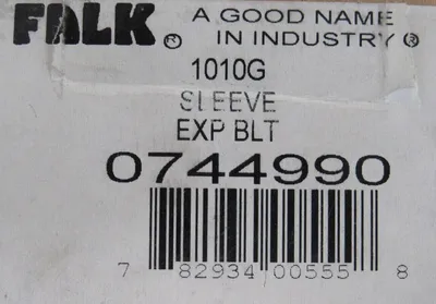 NEW FALK 0744990 SLEEVE EXP BLT 1010G
