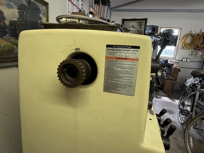 USED JET GH-1640R GEAR HEAD ENGINE LATHE