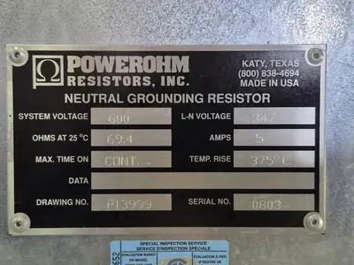 USED POWEROHM RESISTORS BC330J-Q/S1/T80/Z