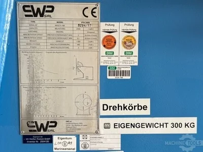 Used 2017 SARTORE PTA 2000 Welding Positioners NL | Mach 4 Metal #1281238