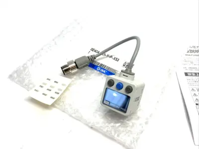 New | in-Stock SMC Digital Pressure Switch 1/8" NPT, M12 4-Pin Connection Pressure Switches Michigan US | Maverick Industrial Sales #1427073