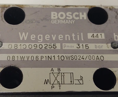 USED Bosch 081WV06P1N110WS024/00A0