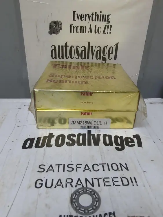 New | in-Stock FAFNIR 2MM218WI DUL Bearings | Surplus Asset Holdings #1202303