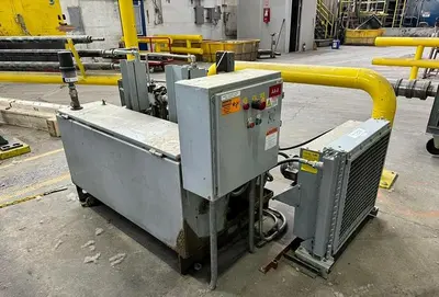 USED LANGSTON TWO DRUM SLITTER REWINDER