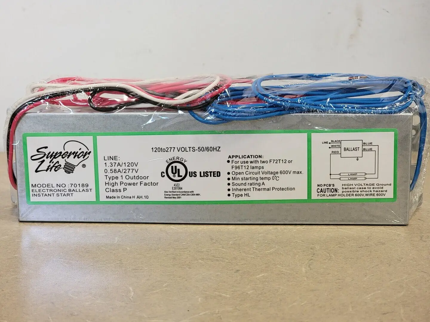 NEW SUPERIOR LIFE 70189