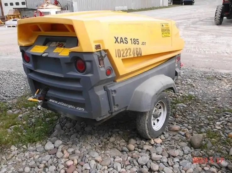 Used 2014 ATLAS COPCO XAS185JD7 Air Compressors, Portable New York US | Beck Equipment #1506431