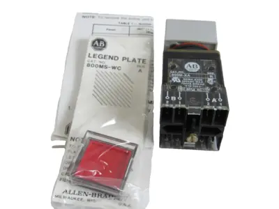 ALLEN BRADLEY 800MS-CA6A PUSH BUTTON SWITCH 800MS-CA6A NEW , SURPLUS
