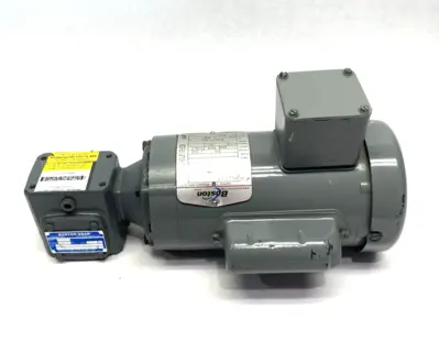 New | in-Stock Boston Gear Single-Phase Motor 1/4HP 33-896-919 w/ F71010KPB4J6 Reducer Gearmotors Michigan US | Maverick Industrial Sales #1398381