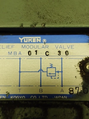 USED Yuken MBA-01-C-30