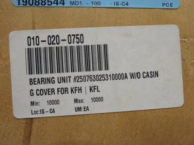 Bearing Unit with shaft for Ahlstrom / Sulzer pump KFH / KFL , Unused Condition
