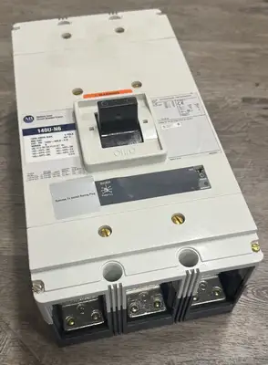 ALLEN BRADLEY 140U-N6L3-E12 / 140UN6L3E12 + 140U-NRP3-E12 Rate Plug (BIN1.2.3)