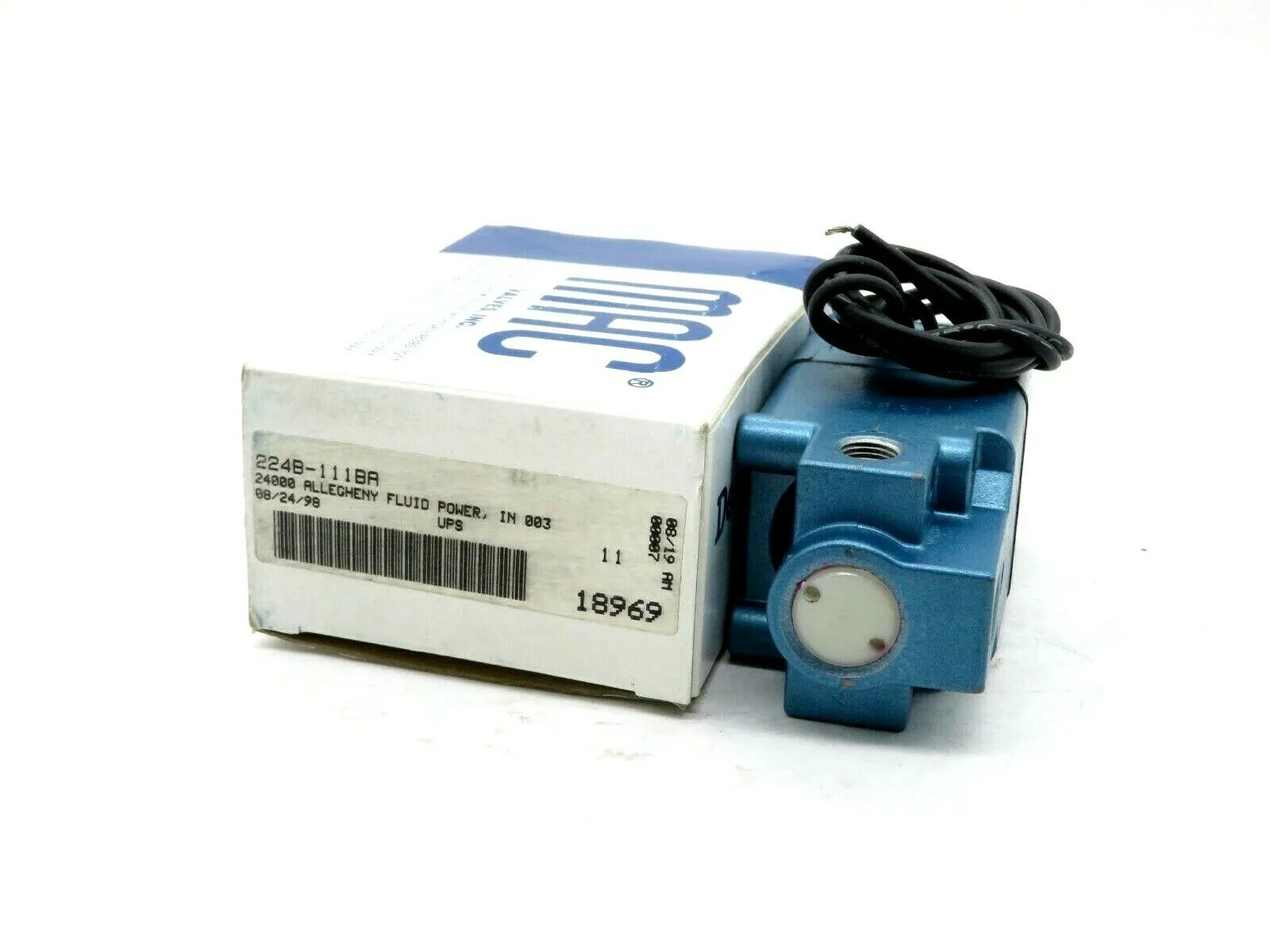NEW MAC VALVES 224B-111BA SOLENOID VALVE 224B-111BAAA 224B111BA