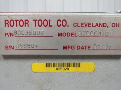 Rotor Tool Co 80035006 RTECCM10 Electronic Tool Controller