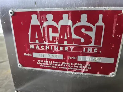 USED ACASI MACHINERY INC. GI3300