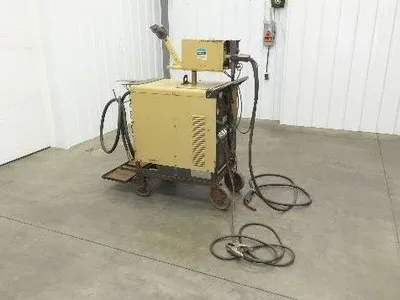 Hobart RC-301 Mig Welder 300 amp 120V Feeder 208/230/460 3PH With Cart Profax