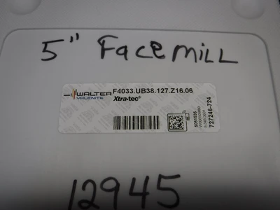 Walter/Valenite 5" Indexable Facemill 1.5" Arbor F4033.UB38.127.Z16.06 (LOC573A)