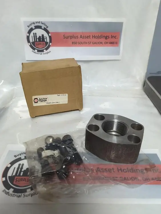 New | in-Stock ANCHOR FLANGE W43-24-24U Construction Equipment Parts Ohio US | Surplus Asset Holdings #1514678