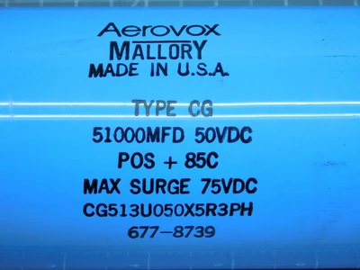 Used MALLORY _UNKNOWN_ Capacitors | OCO Industrial #1615041