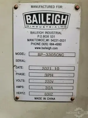 USED 2021 BAILEIGH BP-3305