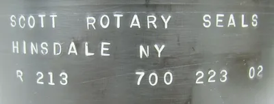 NEW SCOTT ROTARY SEALS R-213 ROTARY UNION 700-223-10 R213