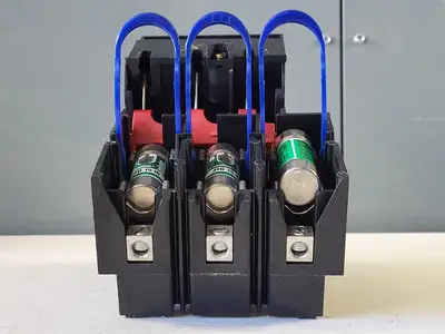 Disconnect Switch w/ 3 Times 15 Amp Fuse JTD15ID