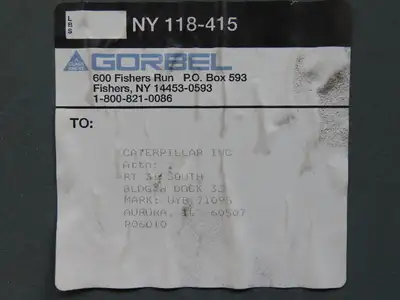 Gorbel Cleveland Tramrail Overhead Crane Runway Beam 36"H 18"W 3.25" Rail 50'L