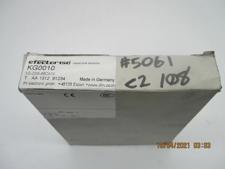 New | in-Stock eFectoriso KG0010 Sensors Arizona US | ASSET CONVERSION SPECIALISTS, INC. #321642