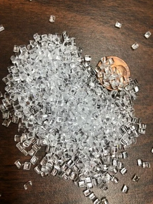 Lexan PC 123R Clear Polycarbonate Plastic Pellets Resin Material 45 Lbs