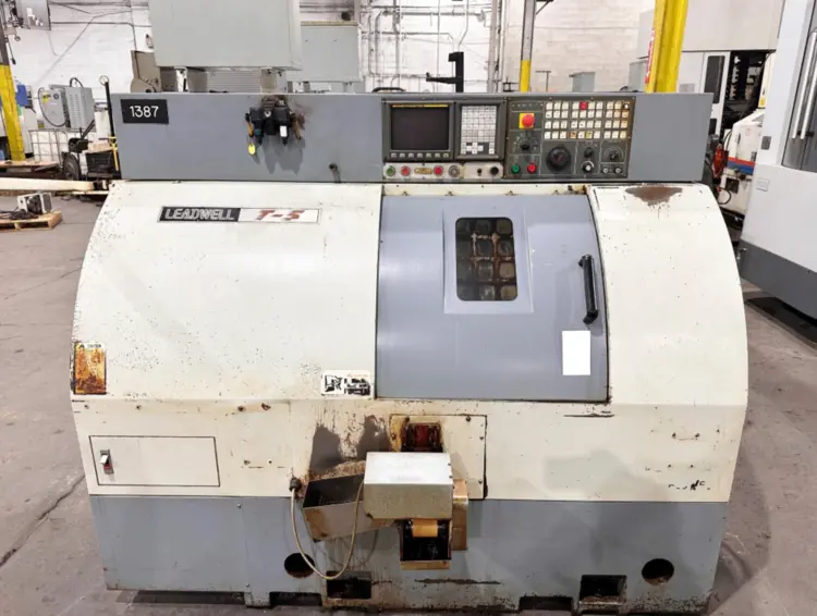 Used 2005 LEADWELL T-5 CNC Lathes Ohio US | Toolquip, Inc. #1293185